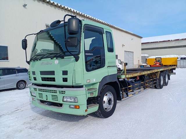 いすゞ ギガ コンテナ積 PDG-CYZ77V8 2010年 41.0万キロ (北海道