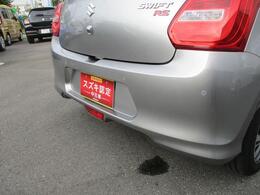 リヤ衝突被害軽減ブレーキ装着！4つの超音波センサーで検知し、バックセンサーも兼ねてます