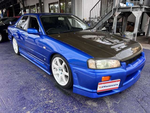 純正5速MT・エアロFSR（GTR風）・ワーク18アルミ・ブリッツ車高調・5JIGENマフラー・ブリッツエアクリ・MOMOステアリング・LEDライト