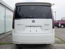 真後ろから見た状態です。