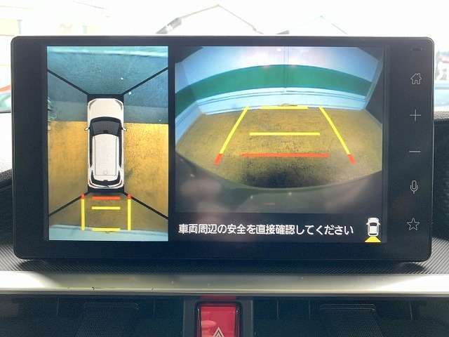 360°モニターが付いてます！