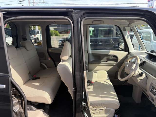 車内もきちんと清掃してあります！