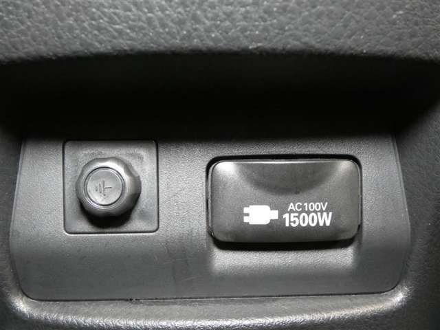 AC100V1500Wの給電システム装備。災害時など停電しても安心ですね。
