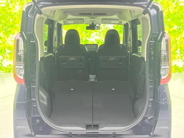 シート倒した時