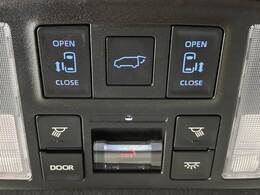 【両側電動スライドドア】運転席よりボタンひとつで開閉可能なスライドドアです。雨の日のお迎えの時など役立ちますね。