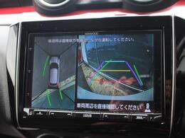 全方位カメラが旋回時や駐車時にサポートしてくれます！