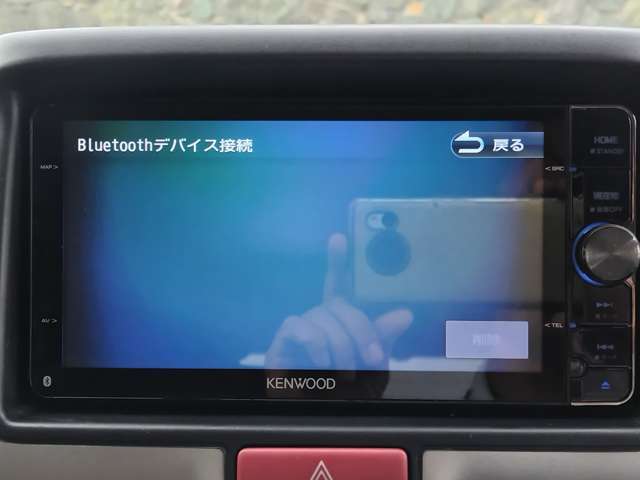 Bluetoothでスマホと連動して音楽聞けます♪