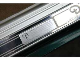 最終モデルの証　限定車のプレートです