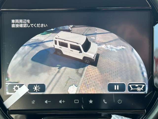 ≪全方位モニター≫　全方位カメラも付いております！　駐車が苦手な方もカメラがサポートしてくれます！真上から/バック・サイド/バックアップと視点を切り替え可能です。