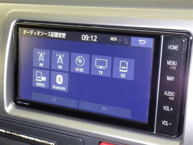 ブルートゥースオーディオ機能付です！お持ちの　i-Pоdなどで音楽を楽しめます。