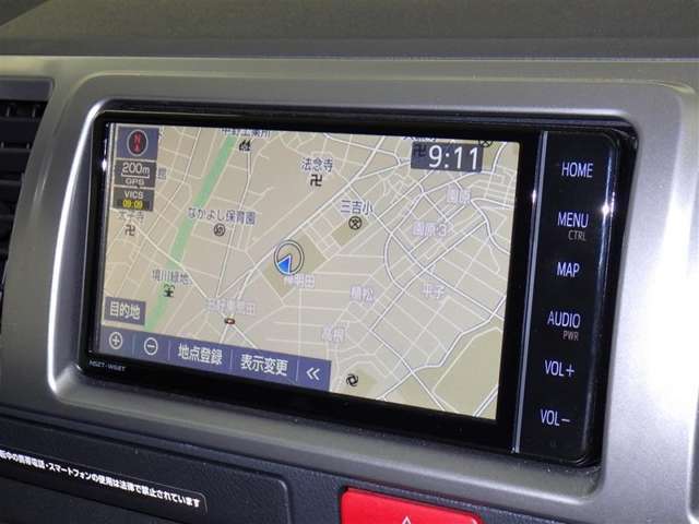 ナビ装着車で知らない道もラクラク！