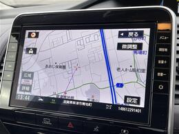 【純正ナビ】専用設計で車内の雰囲気にマッチ！ナビ利用時のマップ表示は見やすく、いつものドライブがグッと楽しくなります！