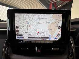 【9インチナビ】9インチナビがついております！画面が大きく、お客様を安全にご案内してくれますよ！オーディオ機能も、DVD、CD、Bluetooth、TVと充実しております！