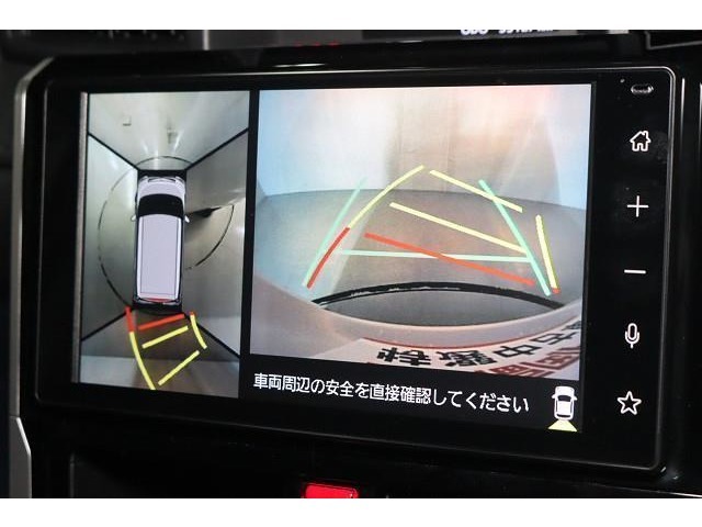 『全周囲モニター』　車両周辺の映像も表示するので、より安心です！
