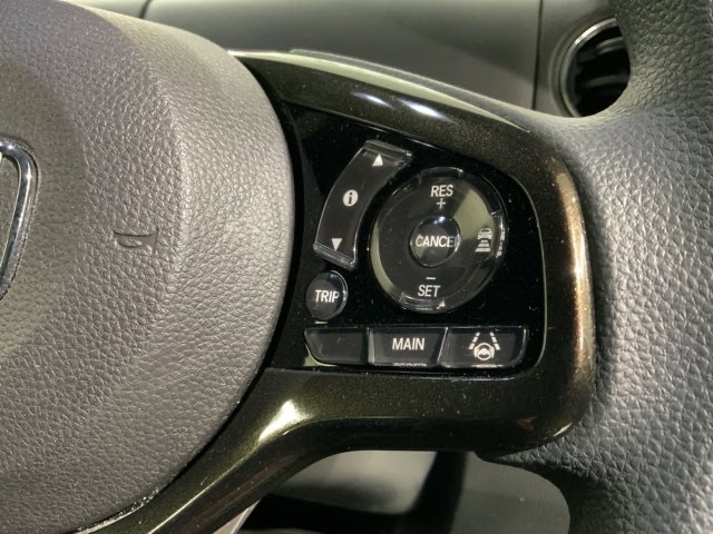 クルーズコントロールを装備しています。高速道路などで一定の速度で走ってくれるので運転が楽ですよ！速度を設定できますので、スピードの出しすぎにも注意できます。