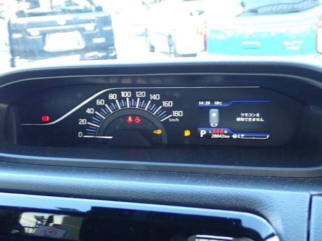 【メーターパネル】スピードメーター＆マルチインフォメーションディスプレイ！セーフティサポート装着車には標識認識機能も付いています！！