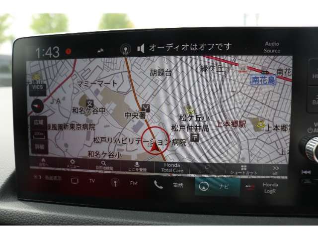 知らない所でもナビが付いていると安心ですよね♪画面と音声で道案内してくれて運転が快適になります☆