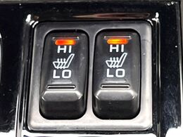 【シートヒーター】寒い日に重宝するシートヒーター！エアコンより早く温まってくれるので寒がりの人も安心ですね♪エアコンの温風は乾燥するから苦手、という方にもをおすすめです。