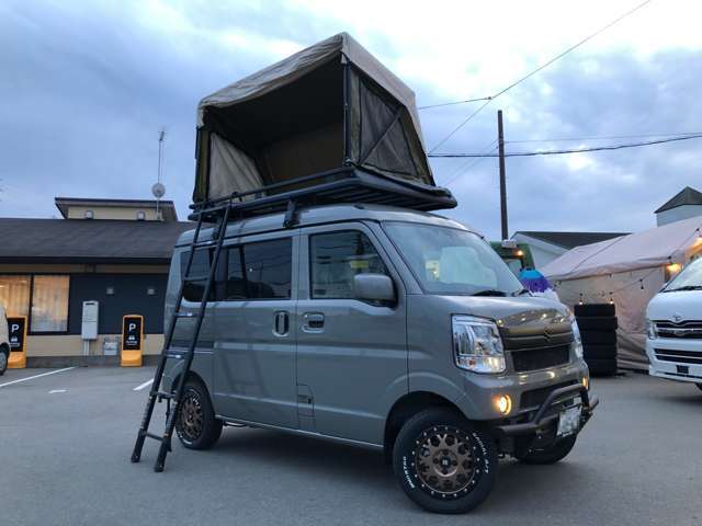 フルファンズ　TiNY HydEouT Classic　ポップアップテント＆ロングラダー