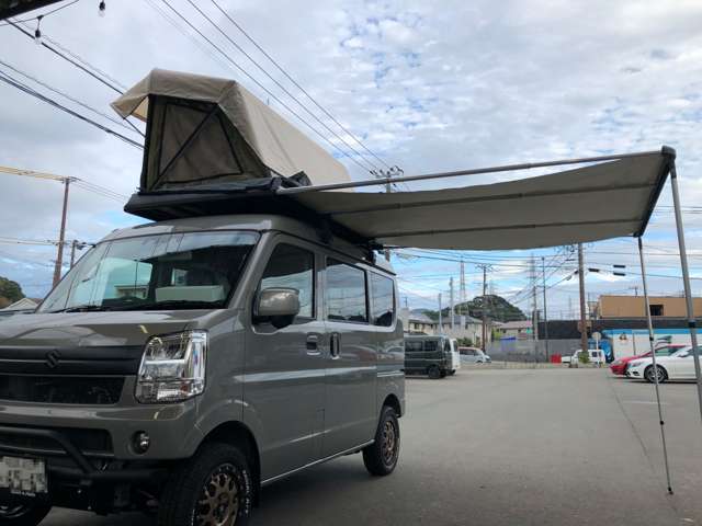 サイドオーニング付き