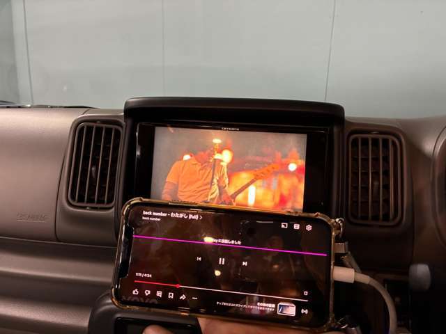 カロッツェリア ナビ！CarPlay搭載、フルセグ、Bluetooth、DVDなどフル装備のカーナビにHDMI入力機能も搭載！スマホとミラーリングで動画の再生なども可能に☆HDMIポートも作成してますので、ミラーリングも簡単☆