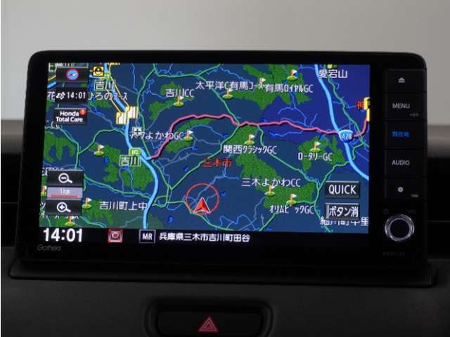◆ホンダ純正メモリーナビ(VXU-245VZi)◆初めての場所もナビゲーションがご案内！楽しい旅行をサポートします。