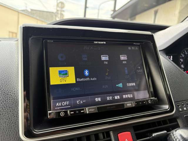 カロッツェリア製9インチナビ付！フルセグTV、Bluetoothオーディオご利用可能です☆