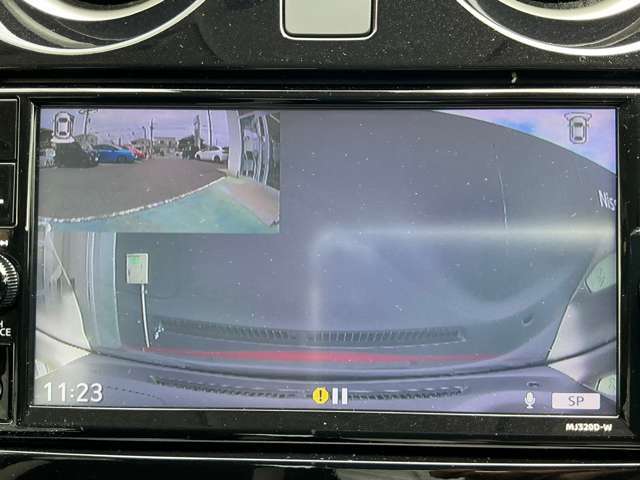 ドライブレコーダーの映像もナビモニターで確認できます。
