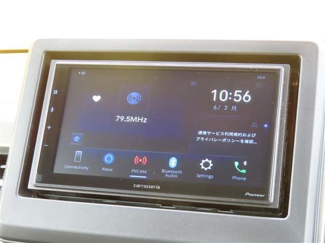 Bluetoothの接続可能！操作も簡単なディスプレイオーディオです！