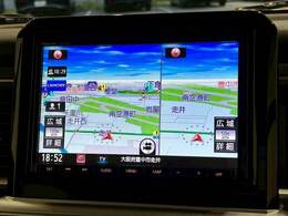 純正8インチナビ。フルセグ、ブルートゥースお楽しみいただけます。