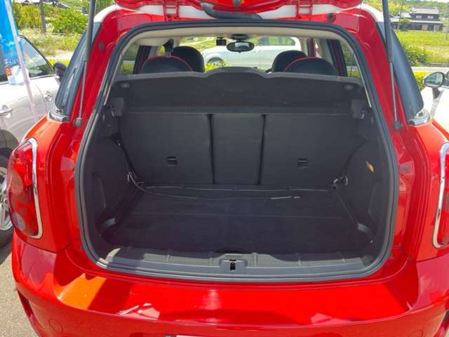 ラゲッジスペース。コルフバックが収まります