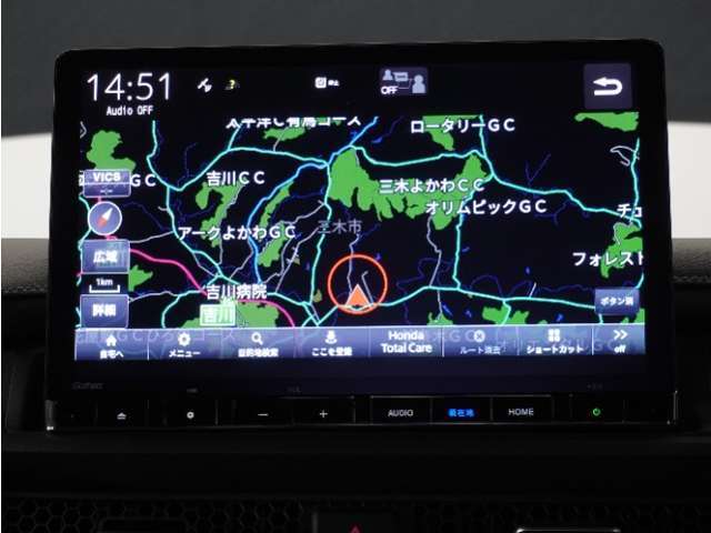 ◆ホンダ純正メモリーナビ◆初めての場所もナビゲーションがご案内！楽しい旅行をサポートします。