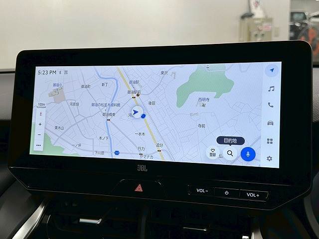 純正12.3インチナビ装備！フルセグTV　Bluetooth接続