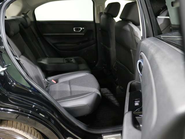 後部座席です。