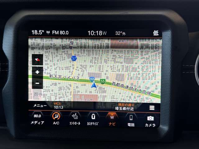 Apple Carplay・Android Auto対応です。