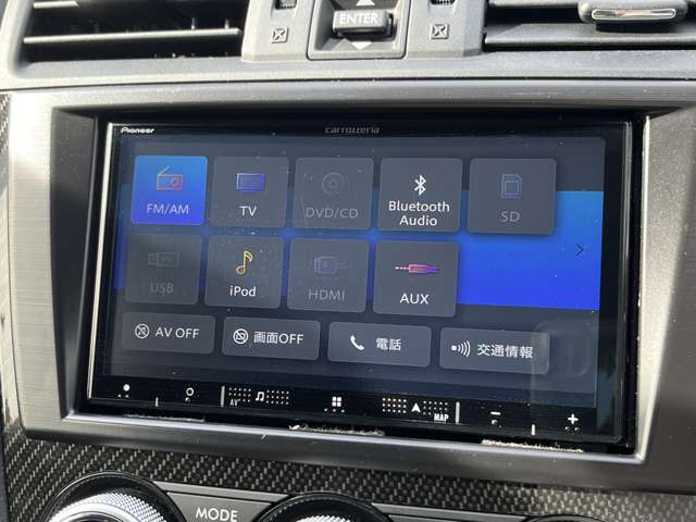 フルセグTV、DVD再生、ブルートゥース対応です♪