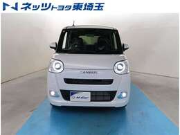 【フロント】届出済未使用車のムーブキャンバス