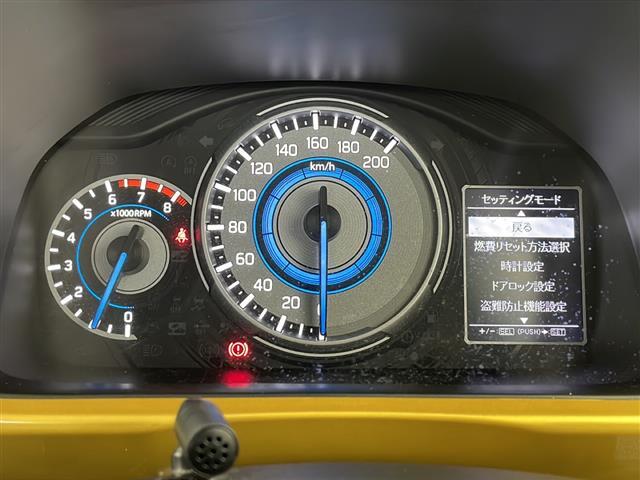◆【スピードメーター】メーターがシンプルで見やすく運転しやすいですね！
