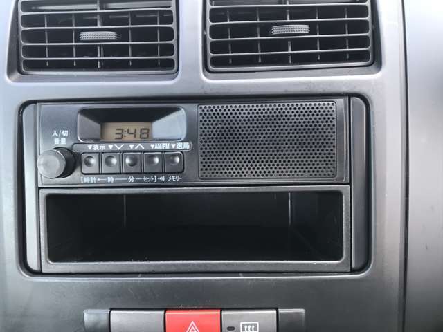 オーディオはFM・AMです。