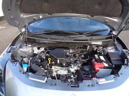 加速時にモーターでエンジンアシスト。低燃費に貢献するハイブリッドエンジン