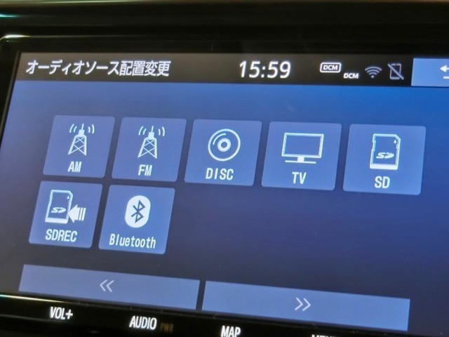 使いやすい純正ナビゲーション