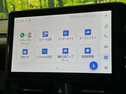 【メーカー純正10.5型ナビ】インテリアに溶け込むスタイリッシュな「専用設計」メーカーナビを装備♪視認性や操作性など基本性能にも優れ、より上質なカーライフをお楽しみいただけます。