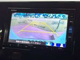 【バックカメラ】駐車時に後方がリアルタイム映像で確認できます。大型商業施設や立体駐車場での駐車時や、夜間のバック時に大活躍！運転スキルに関わらず、今や必須となった装備のひとつです！
