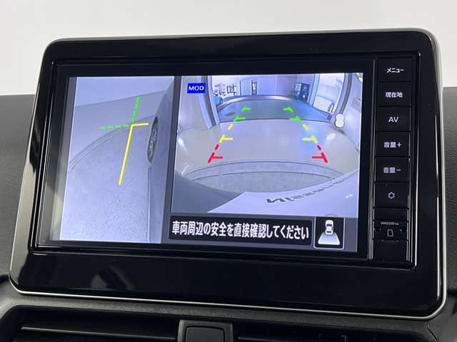 【サイドカメラ】幅寄せ時や狭い場所での駐車もこれで安心！