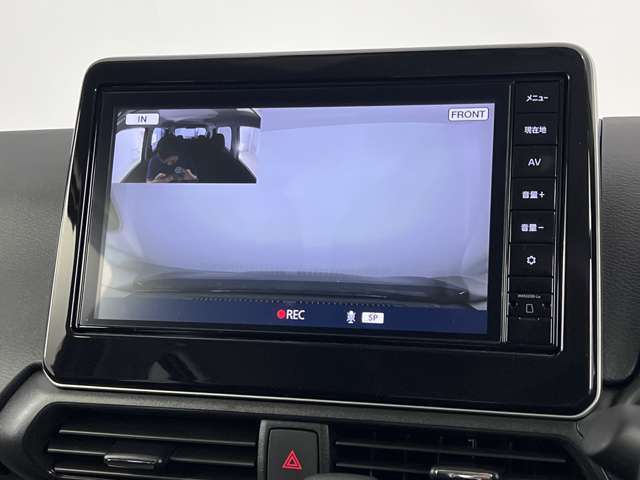 【ドライブレコーダー】ドライブレコーダーの映像は、ナビ画面で確認することができます。