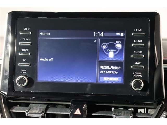 アプリ等を使用出来るディスプレイオーディオを装備しております！