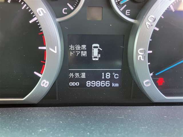 ■走行距離は約90,000kmです！