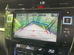 【バックカメラ】駐車時に後方がリアルタイム映像で確認できます。大型商業施設や立体駐車場での駐車時や、夜間のバック時に大活躍！運転スキルに関わらず、今や必須となった装備のひとつです！
