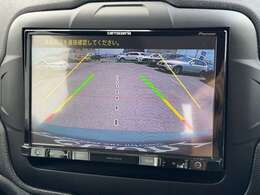 【バックカメラ】駐車時に後方がリアルタイム映像で確認できます。大型商業施設や立体駐車場での駐車時や、夜間のバック時に大活躍！運転スキルに関わらず、今や必須となった装備のひとつです！