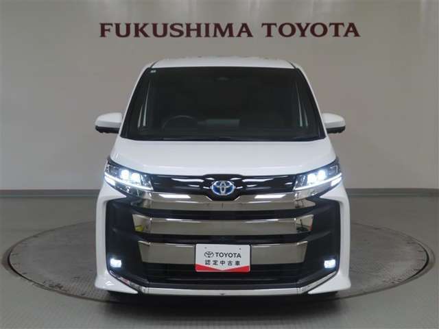 面勝のメッキグリルにより華やかかつ強い押し出し感を演出したフロントビュー！